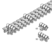 Roller Cleated Chain D20