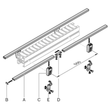 Lateral Guide For Workpiece Pallets