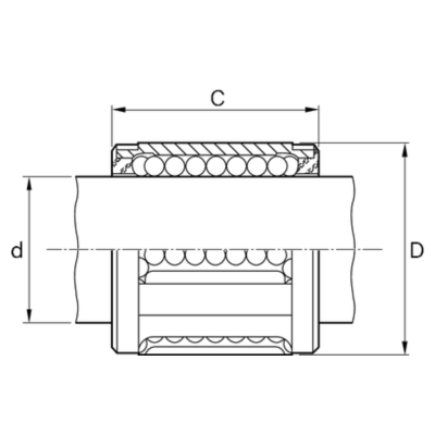 R066802000 ỐNG LÓT TUYẾN TÍNH KBSE-20